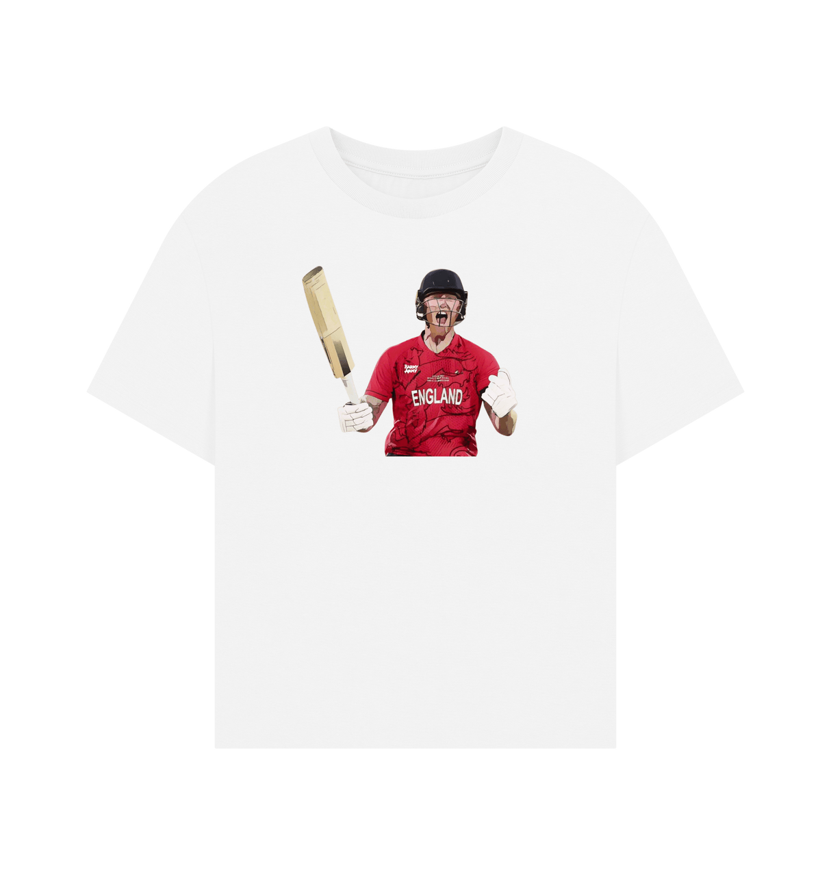 Barmy Army Stokes Celebration Tee - Womens