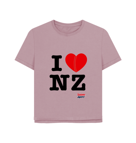 Mauve Barmy Army NZ Tee - Ladies