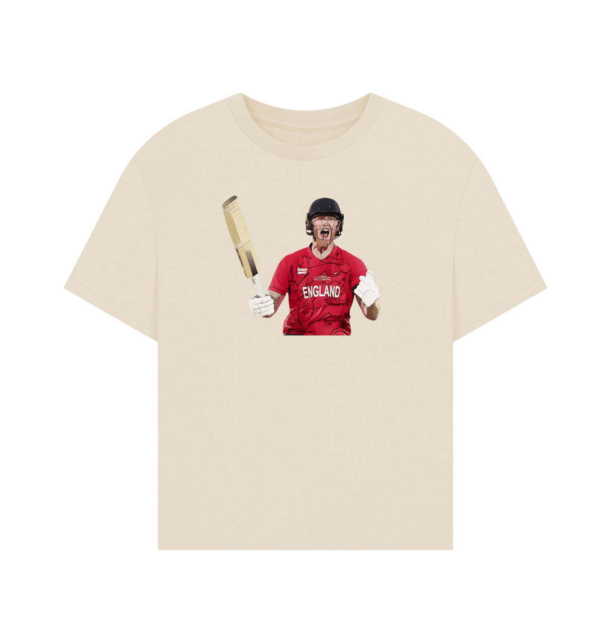 Barmy Army Stokes Celebration Tee - Womens