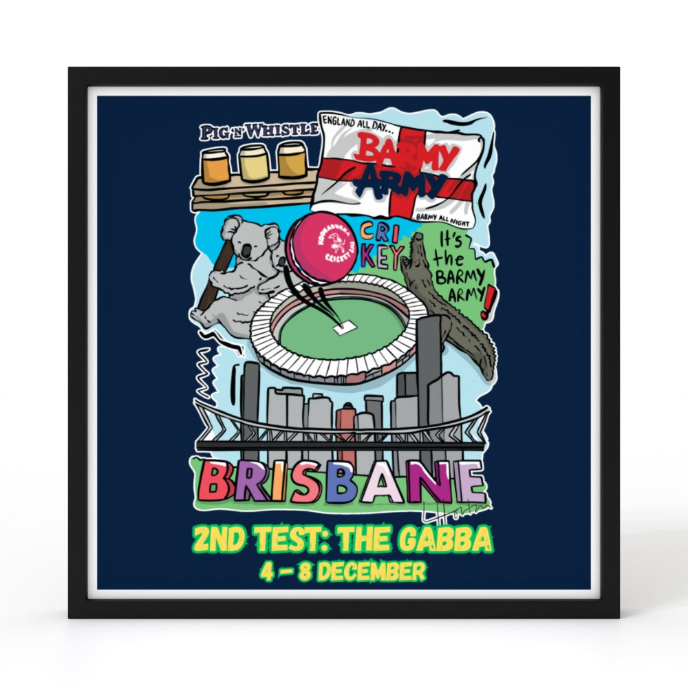 Barmy Army x Luke Horton Brisbane Air Frame