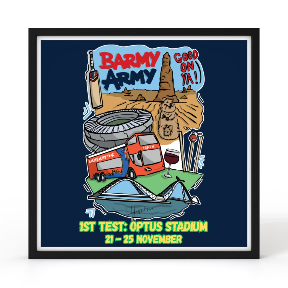 Barmy Army x Luke Horton Perth Air Frame