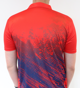 Barmy Army Cricket Shirt - Red/Navy