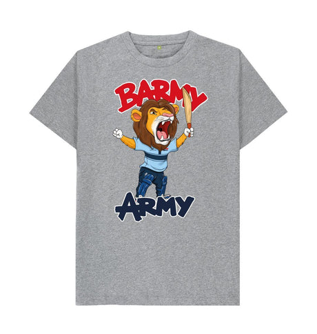 Athletic Grey Barmy Army Mascot Ton Up Tees - Men's