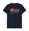 Navy Blue Barmy Army Mascot Ton Up Tee - Men's