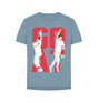 Stone Blue Barmy Army The Goat Ladies Relax Fit Tee