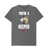 Slate Grey Barmy Army Keeper Slogan Tee - Men's