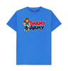 Bright Blue Barmy Army Mascot Tee -Men's