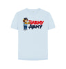 Sky Blue Barmy Army Trumpet Mascot Tee - Ladies