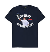 Navy Blue Barmy Army Oli Oli Oli Tee - Men's