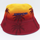 Barmy Army WI Tour Reversible Bucket Hat - Palm Tree