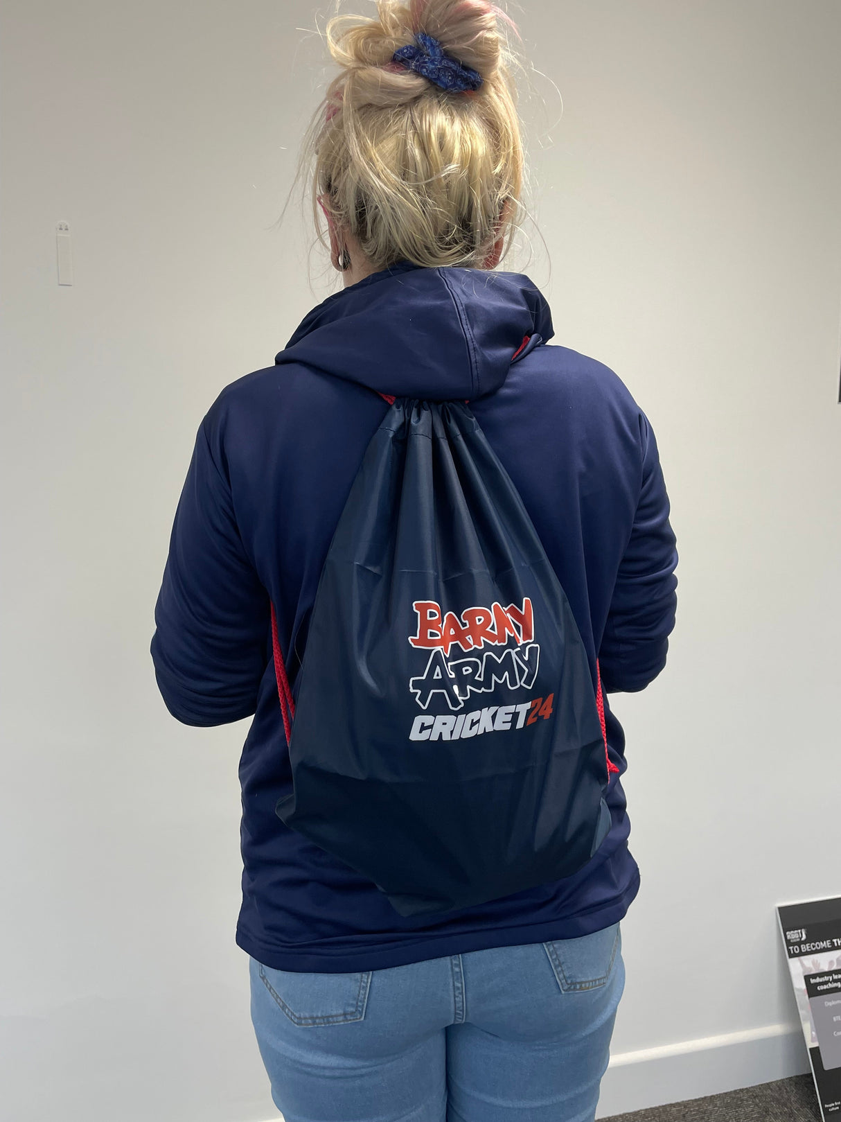 Barmy Army Drawstring Bag