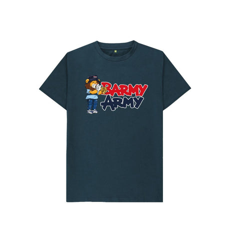 Denim Blue Barmy Army Trumpet Mascot Tee - Juniors