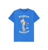 Bright Blue Barmy Army Bouncer Bairstow Kids Tee