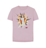 Mauve Barmy Army Woody Ladies Tee