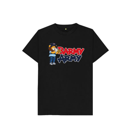 Black Barmy Army Trumpet Mascot Tee - Juniors