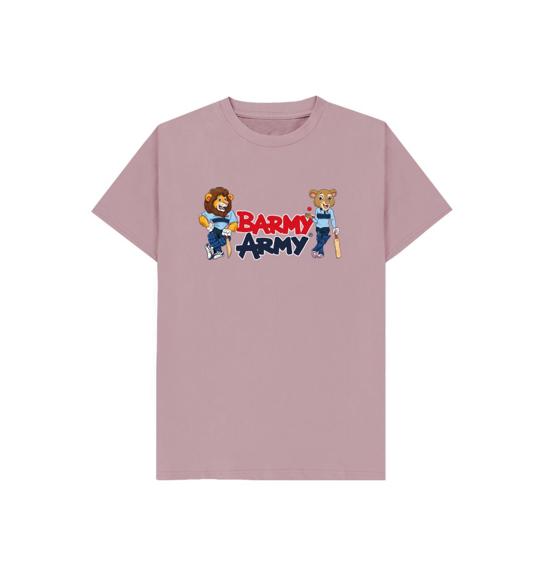 Mauve Barmy Army Mascots Tee - Juniors