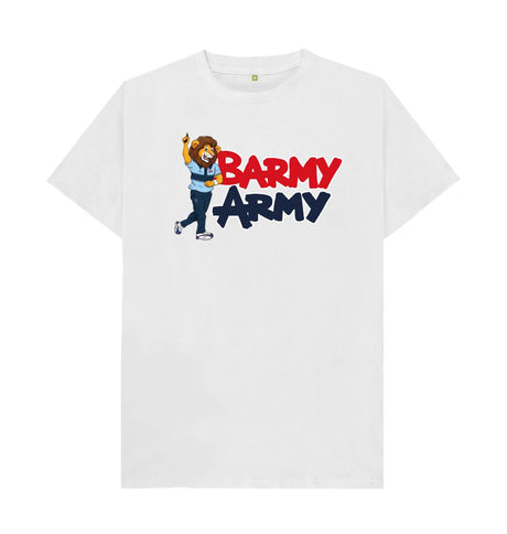 White Barmy Army Mascot Send Off Tee - Men's