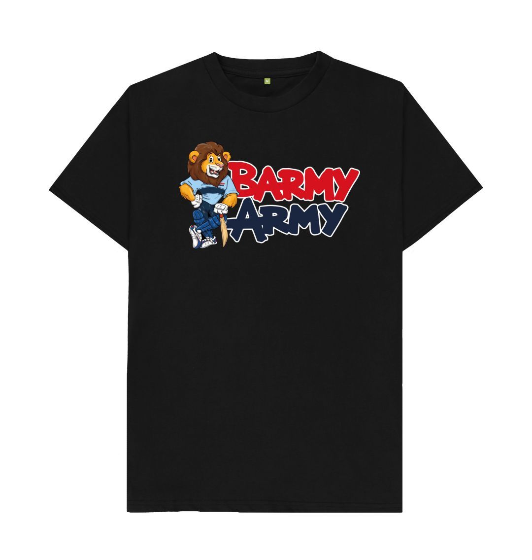 Black Barmy Army Mascot Tee -Men's