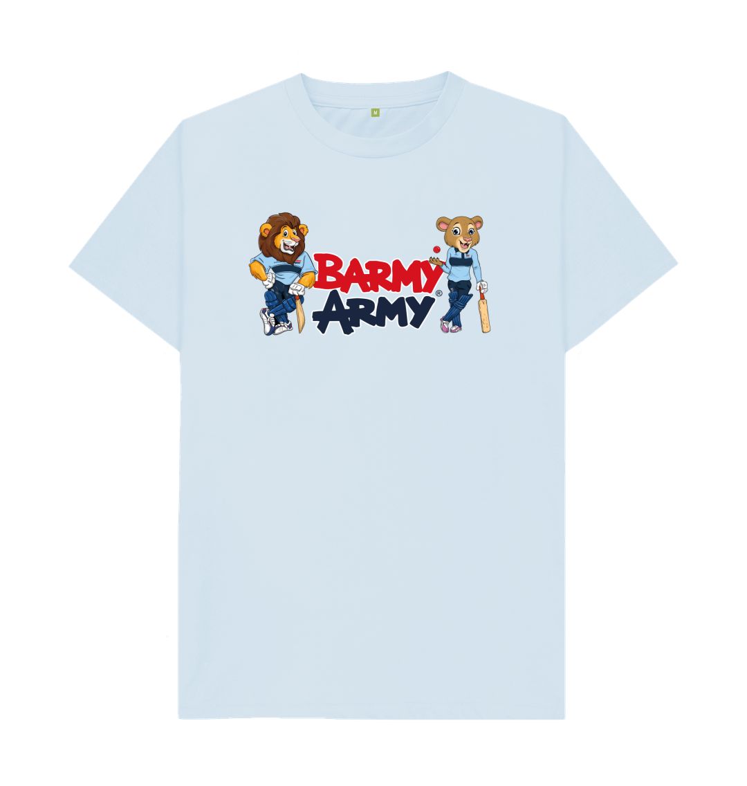 Sky Blue Barmy Army Mascots Tee - Men's