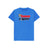 Bright Blue Barmy Army Mascot Pose Tee - Juniors