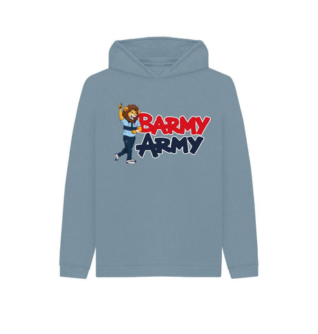 Stone Blue Barmy Army Mascot Send Off Hoody - Juniors