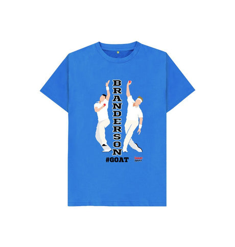 Bright Blue Barmy Army Branderson Kids Tee