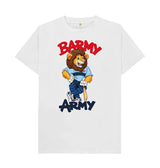 White Barmy Army Mascot Tees - Men's