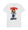 White Barmy Army Mascot Tees - Men's