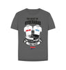 Slate Grey Barmy Army Heist of Hyderabad Relaxed Fit Tee - Ladies