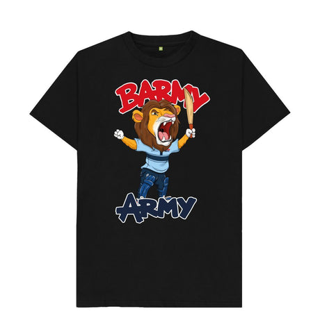 Black Barmy Army Mascot Ton Up Tees - Men's