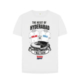 White Barmy Army Heist of Hyderabad Relaxed Fit Tee - Ladies