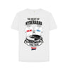 White Barmy Army Heist of Hyderabad Relaxed Fit Tee - Ladies