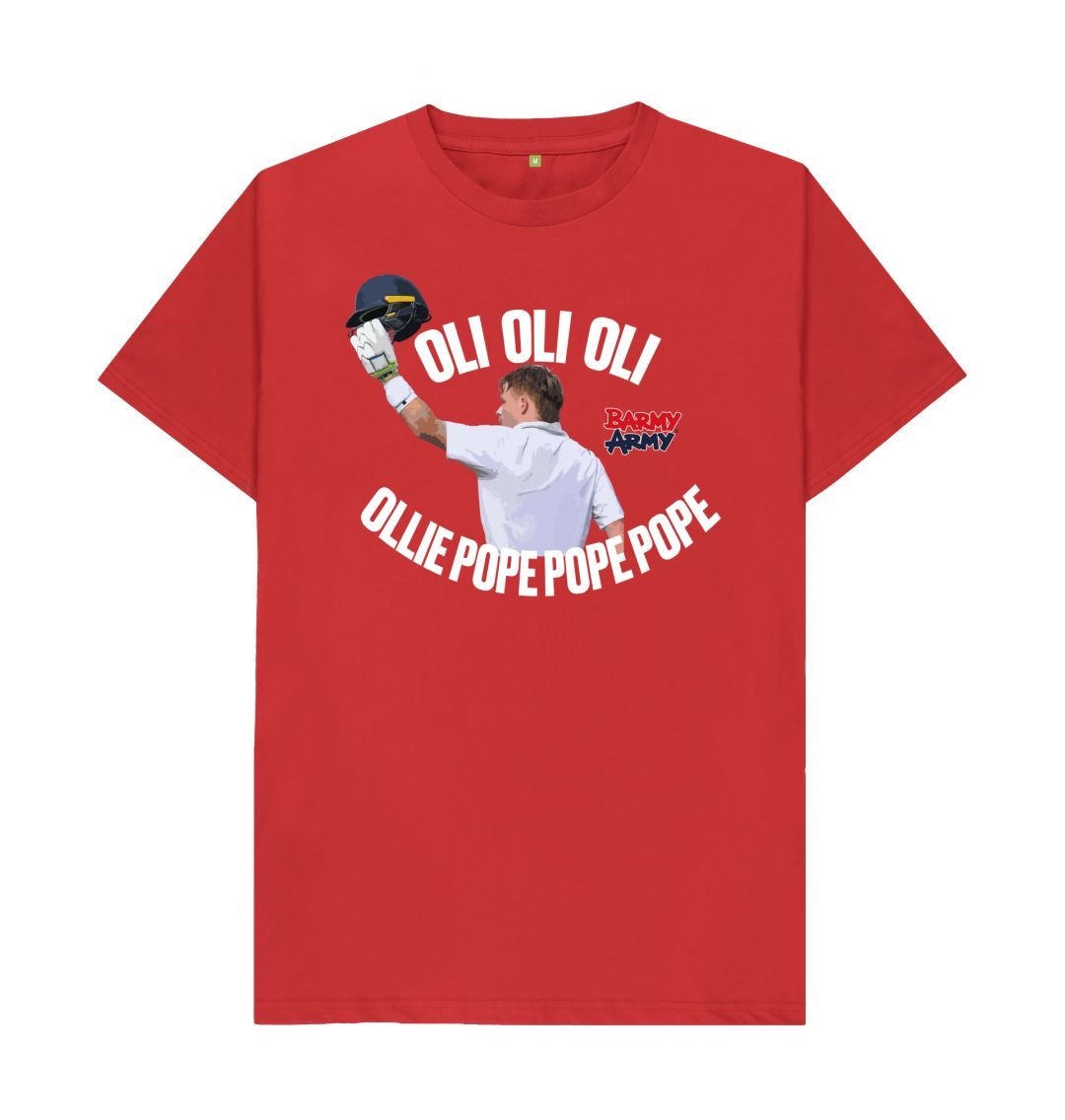 Red Barmy Army Oli Oli Oli Tee - Men's