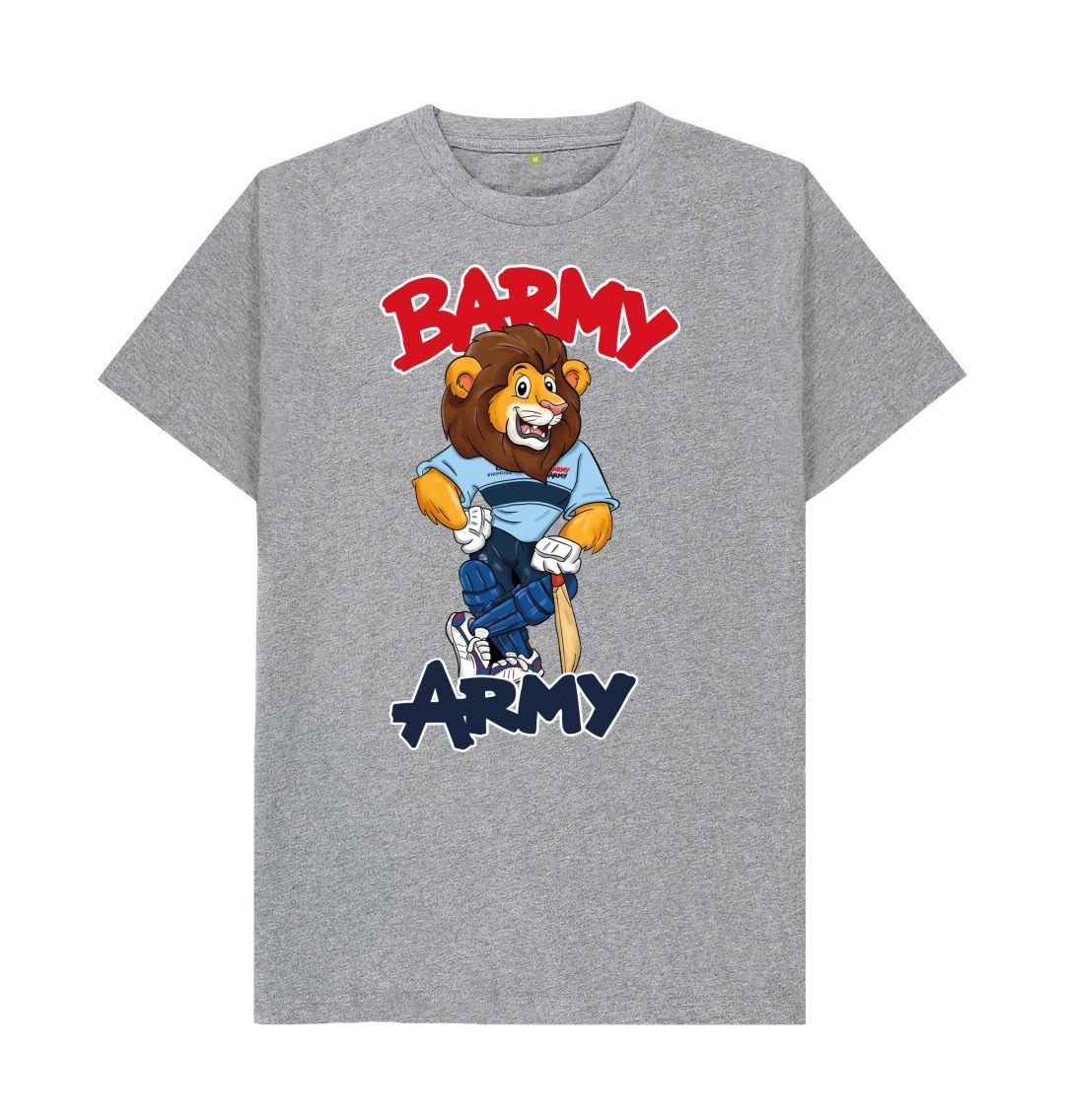 Athletic Grey Barmy Army Mascot Tees - Men's