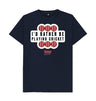 Navy Blue Barmy Army Playing Cricket Tee - Men's