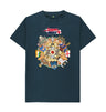 Denim Blue Barmy Army Indian Tour Tee - Mens