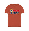 Rust Barmy Army Mascot Tee - Ladies