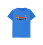 Bright Blue Barmy Army Mascots Tee - Juniors