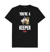 Black Barmy Army Keeper Slogan Tee - Men's