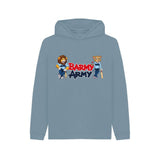 Stone Blue Barmy Army Mascots Hoody - Juniors