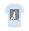 Sky Blue Barmy Army ROOOOOOOOT Relaxed Fit Ladies Tee