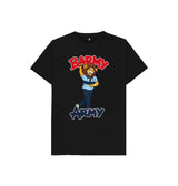 Black Barmy Army Mascot Send Off Tees - Juniors