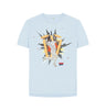 Sky Blue Barmy Army Woody Ladies Tee