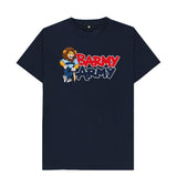 Navy Blue Barmy Army Mascot Tee -Men's