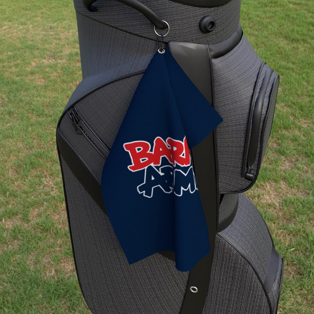 Barmy Army Golf Towel - Navy