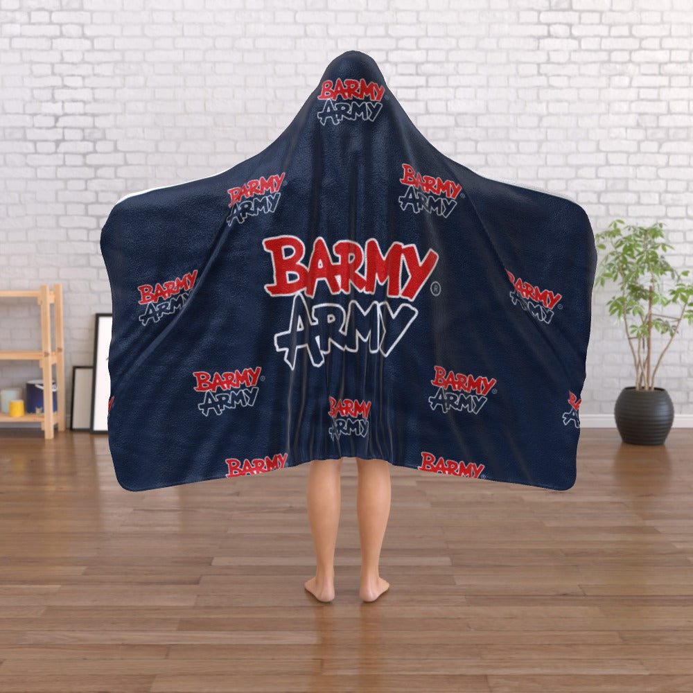 Barmy Army Hooded Blanket