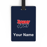 Barmy Army Luggage Tag - Personalised