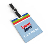 Barmy Army Retro Luggage Tag - Personalised