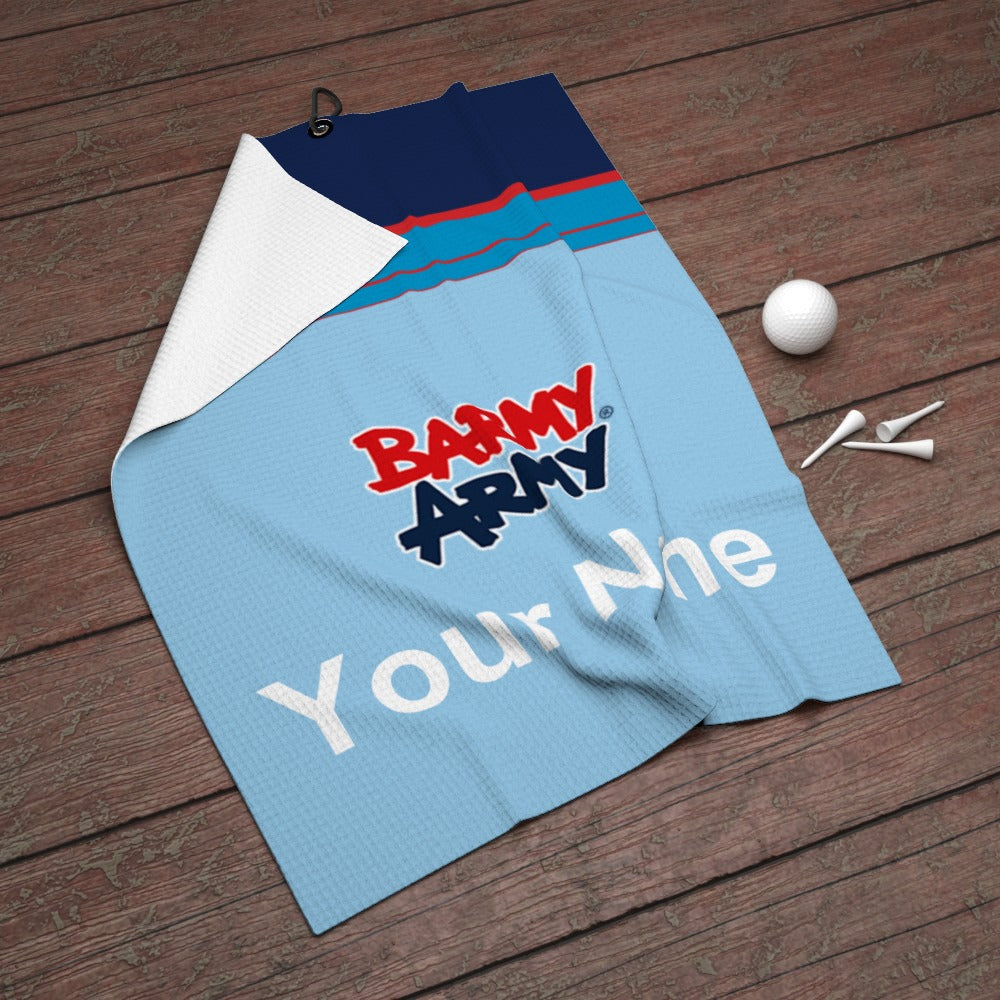 Barmy Army Golf Towel 2019 - Personalised