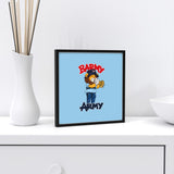 Barmy Army Trumpet Mascot Wall Art